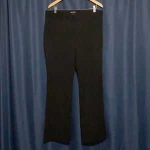 Express Editor Sz 12 Black Pants